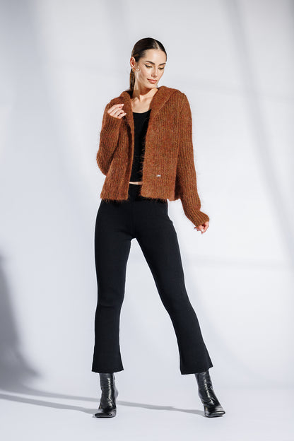 Cardigan Eden Cognac