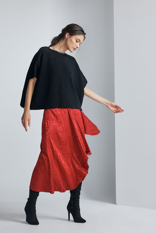Poncho Adele Negru