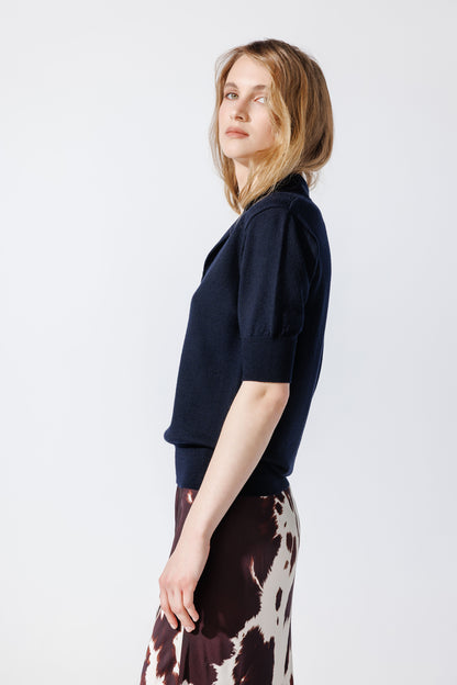 Tricou Marina Bleumarin