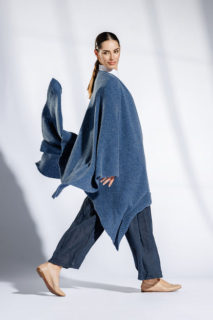 Poncho Fragola Denim