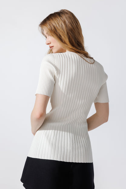 Tricou Linea Alb