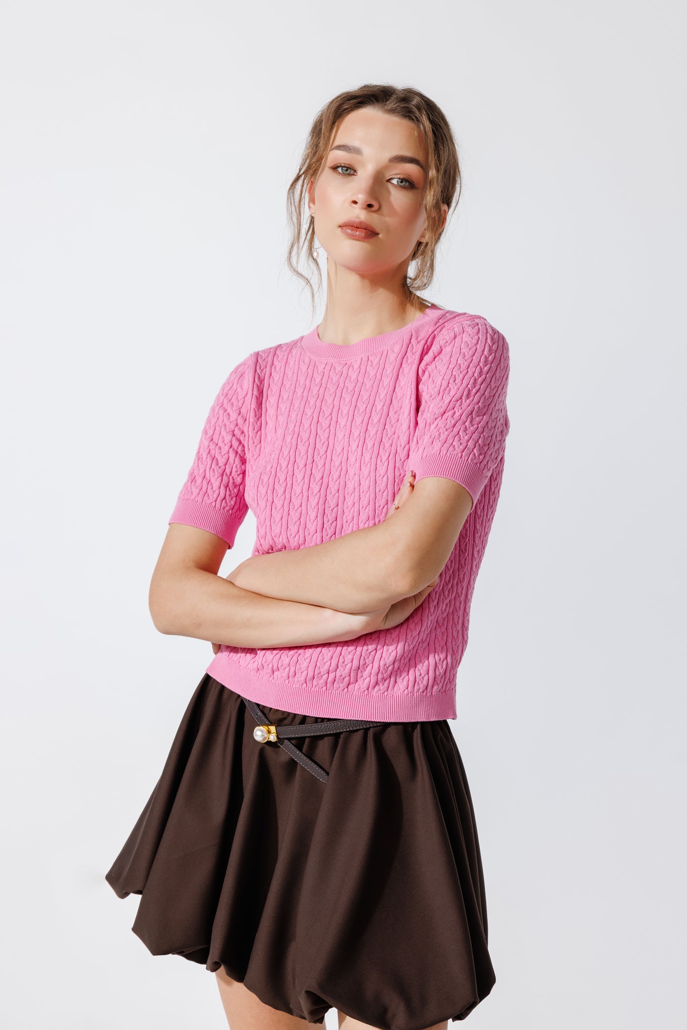 Tricou Rosella Roz