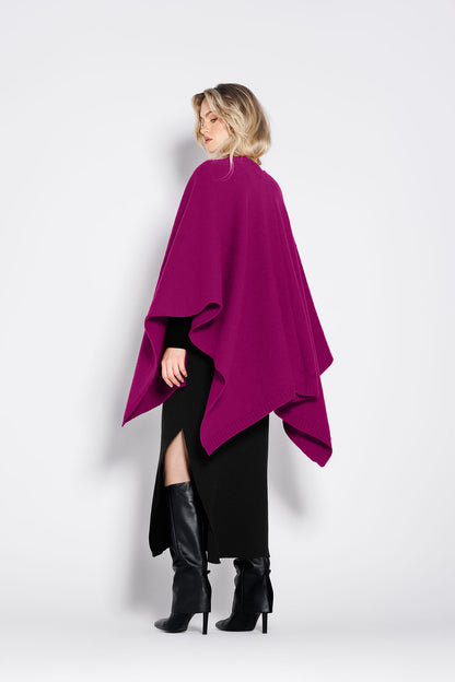 Poncho Fragola Fuchsia