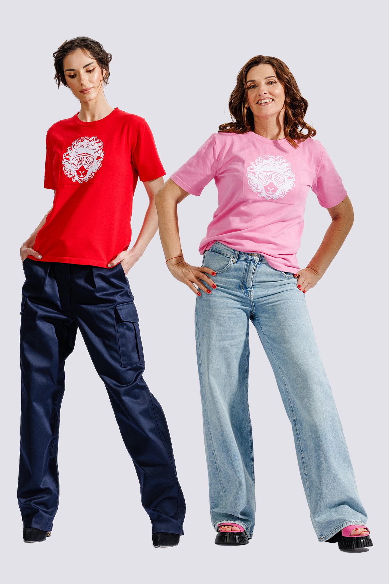 Tricou Dolly Rosu & Roz