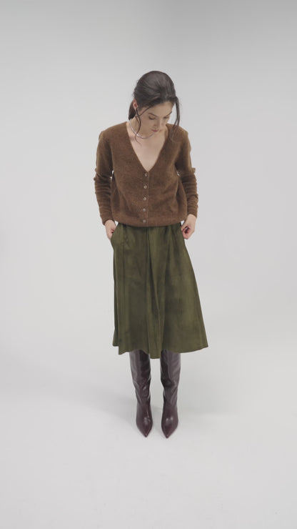 Cardigan Roma Camel