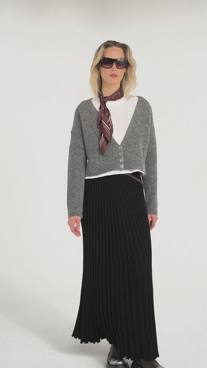Cardigan Alma Gri