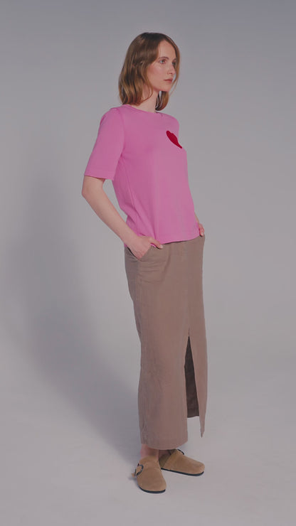 Tricou Amelia Roz