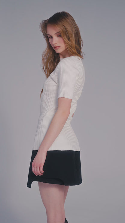 Tricou Linea Alb