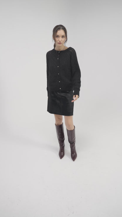 Cardigan Ada Negru