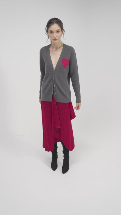 Cardigan Lyra Gri